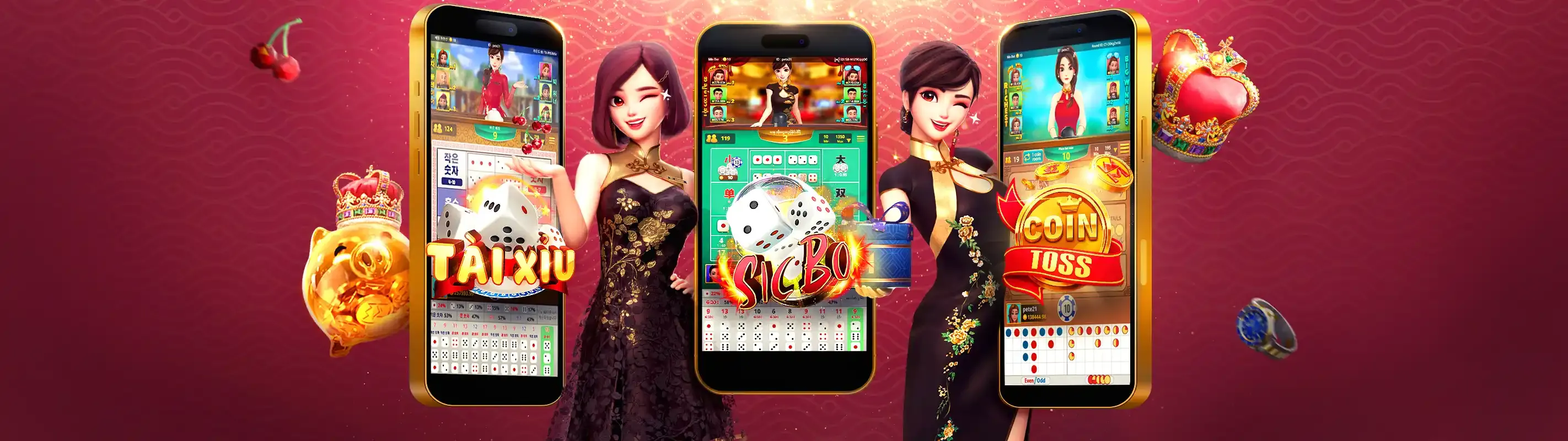 Bàn Baccarat sang trọng tại club888 win